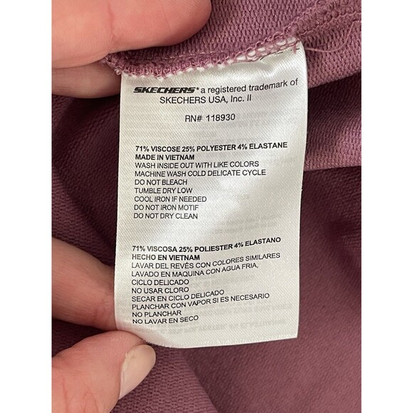 Skechers GO LOUNGE Awakened‎ Women's Hoodie Burgundy NWT Size 3X Cozy Soft - Picture 9 of 14